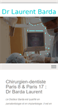 Mobile Screenshot of dr-barda-laurent-chirurgiens-dentistes.fr